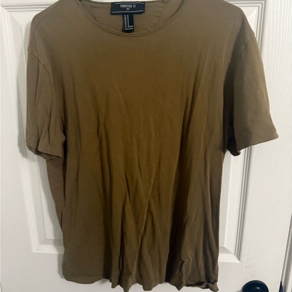 Forever 21 Men's Olive T-Shirt